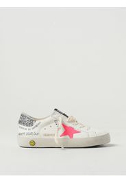 Sneakers Super-Star Golden Goose in nappa used con scritte all over