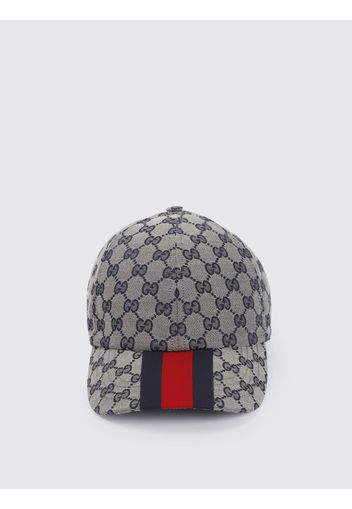 Cappello Gucci in misto cotone con monogram GG jacquard