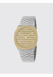 Orologio 25H Gucci in acciaio con placcatura in oro 18k