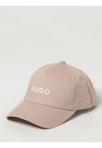 Cappello Hugo in cotone con logo ricamato