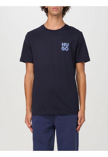 T-Shirt HUGO Uomo colore Blue