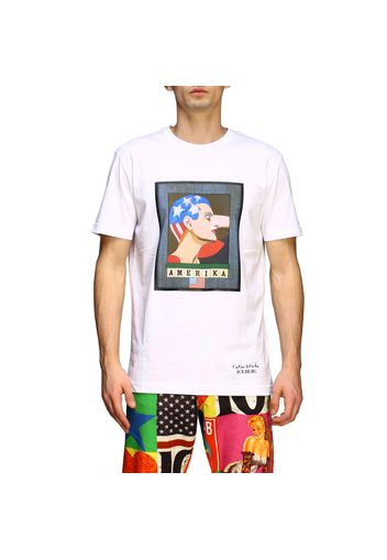 T-shirt Iceberg x Peter Blake con stampa Amerika