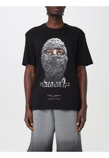 T-shirt Mask Pearl Ih Nom Uh Nit in cotone con stampa