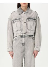Giubbotto cropped Iro in denim