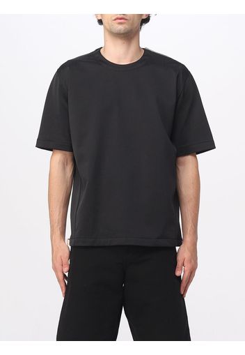 T-shirt Jil Sander in nylon con dettaglio zip