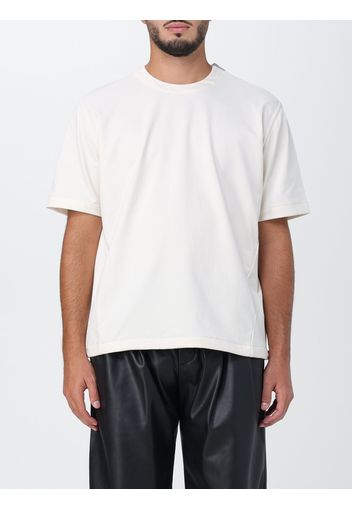 T-shirt Jil Sander in nylon con dettaglio zip