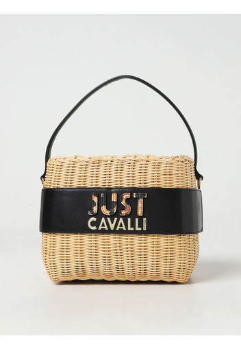 Borsa Just Cavalli in rafia