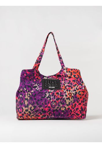 Borsa Just Cavalli in nylon stampa animalier