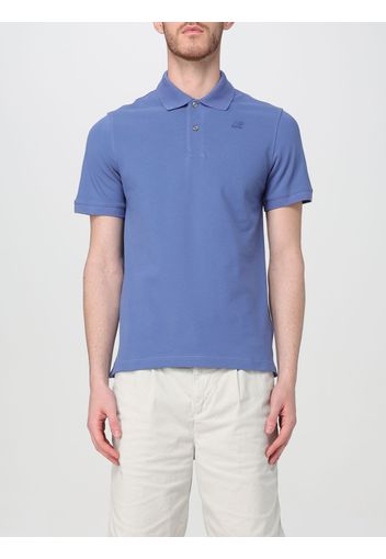 Polo K-WAY Uomo colore Azzurro