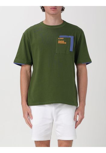 T-Shirt K-WAY Uomo colore Verde