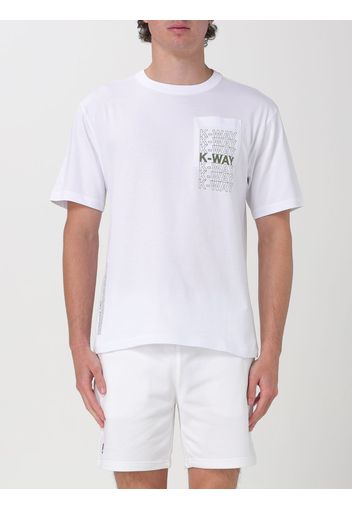 T-Shirt K-WAY Uomo colore Bianco