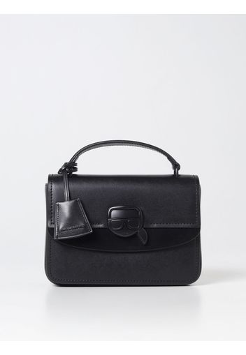 Borsa Ikonik Karl Lagerfeld in pelle liscia