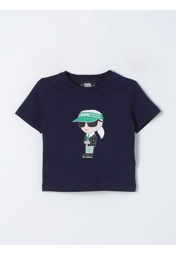 T-shir Karl Lagerfeld Kids in cotone con stampa