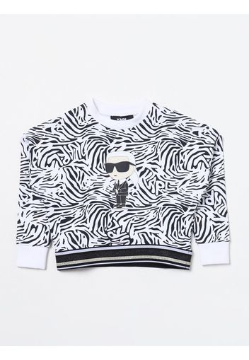 Maglia KARL LAGERFELD KIDS Bambino colore Bianco