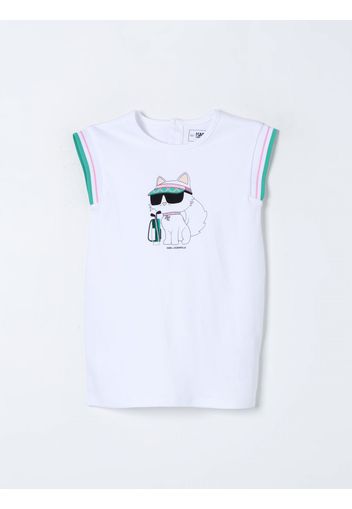 Abito KARL LAGERFELD KIDS Bambino colore Bianco