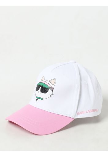 Cappello Karl Lagerfeld Kids in cotone