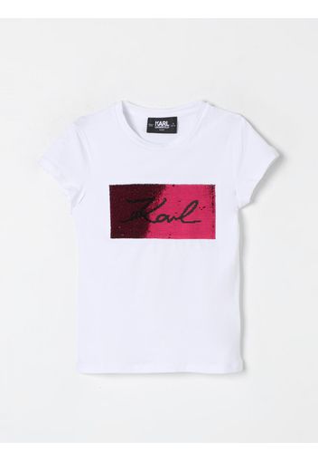 T-shirt Karl Lagerfeld Kids in cotone