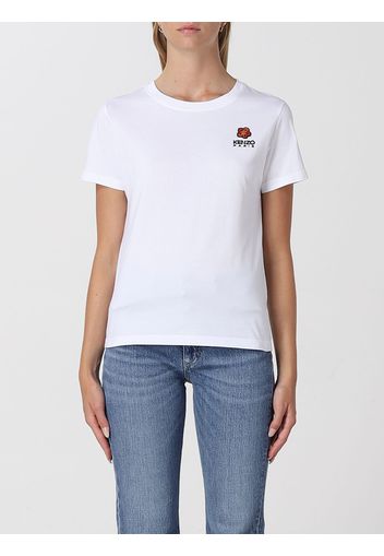 T-shirt Kenzo con patch Fiore