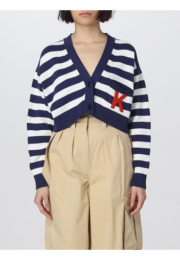 Cardigan Nautical Stripes Kenzo in cotone