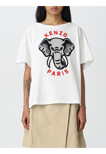 T-shirt Elephant Kenzo in cotone