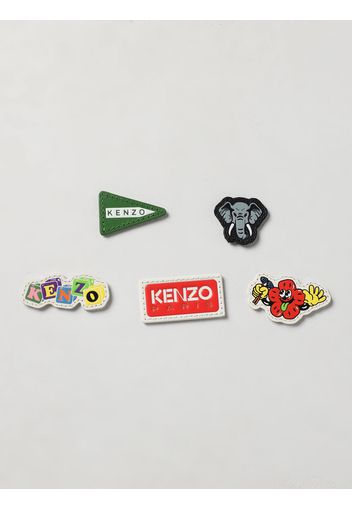 Set 5 pezzi patch Kenzo in pelle