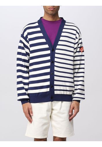 Cardigan Nautical Stripes Kenzo in misto cotone e lana