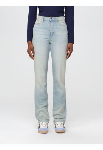 Jeans Kenzo in denim con patch logo