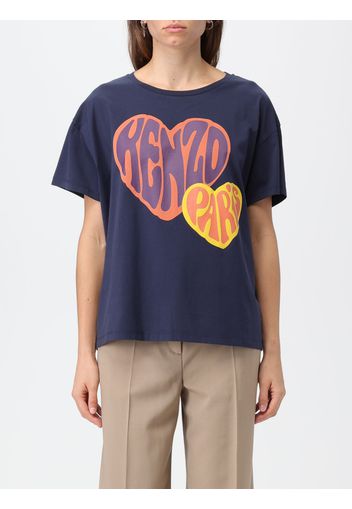 T-shirt Kenzo in cotone con stampa Heart Kenzo