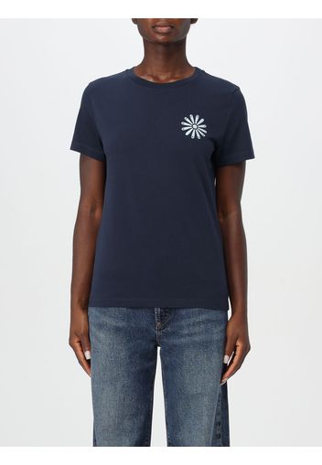 T-shirt in cotone con fiore Kenzo