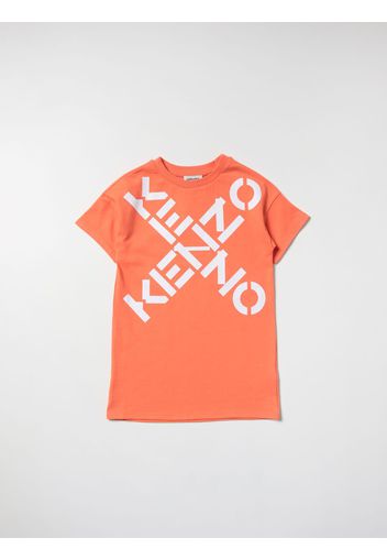 T-Shirt KENZO KIDS Bambino colore Arancione