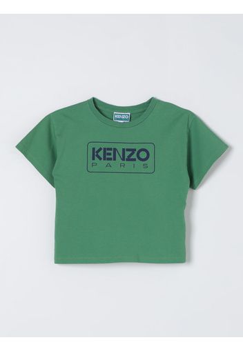 T-Shirt KENZO KIDS Bambino colore Verde