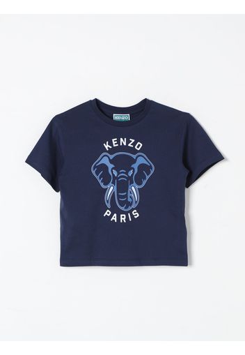 T-Shirt KENZO KIDS Bambino colore Blue