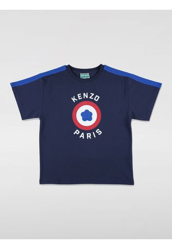 T-Shirt KENZO KIDS Bambino colore Blue