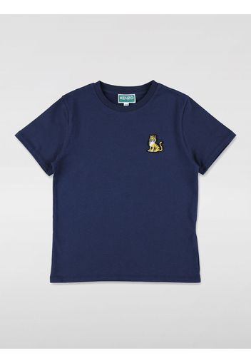 T-Shirt KENZO KIDS Bambino colore Blue