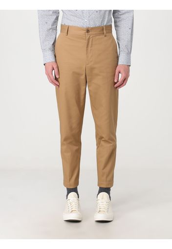 Pantalone Maison Kitsuné in gabardine di cotone