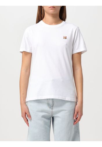 T-shirt Maison Kitsuné in cotone con logo