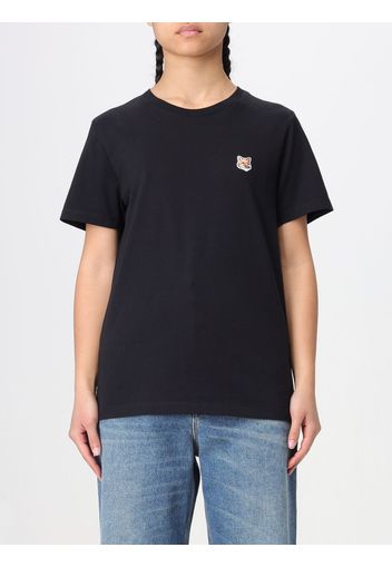 T-shirt Maison Kitsuné in cotone con logo