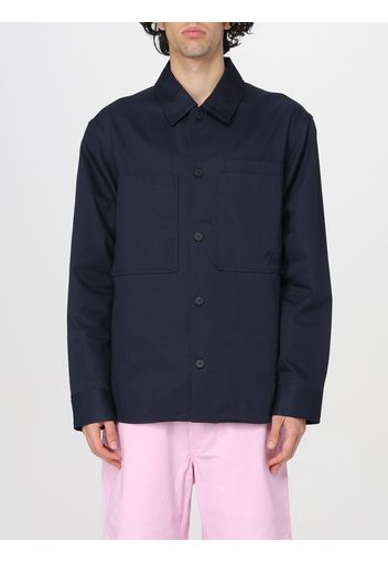 Camicia MAISON KITSUNÉ Uomo colore Blue