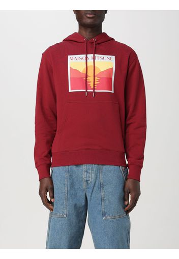 Felpa MAISON KITSUNÉ Uomo colore Rosso