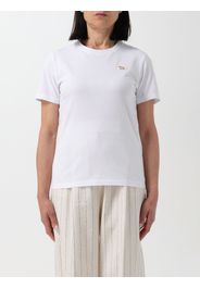 T-shirt Maison Kitsuné in cotone con logo applicato