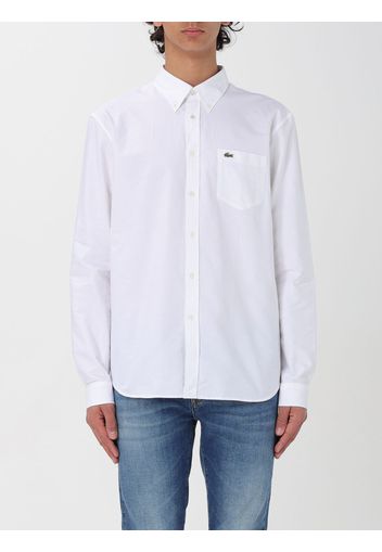 Camicia LACOSTE Uomo colore Bianco