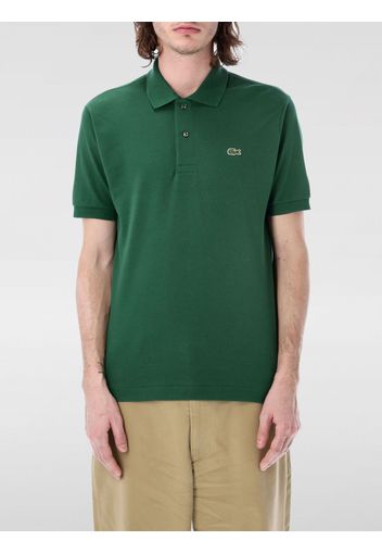 Polo Lacoste in cotone con logo