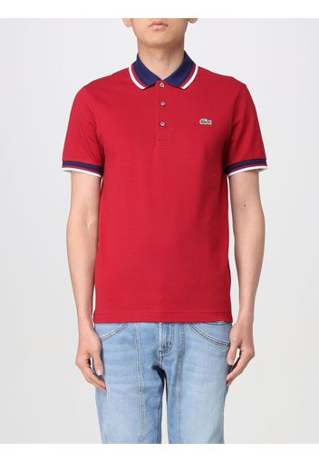 Polo Lacoste in piquet con logo