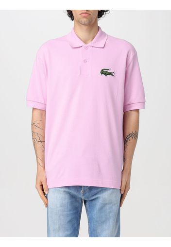 Polo Lacoste in cotone con logo