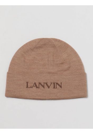 Cappello Lanvin in lana con logo ricamato