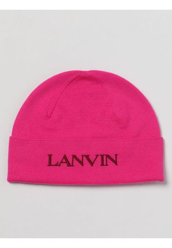 Cappello Lanvin in lana con logo ricamato