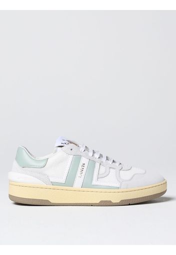 Sneakers Tennis Lanvin in pelle e mesh