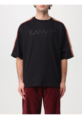 T-shirt Lanvin in cotone con ricamo