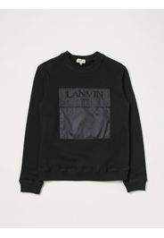 Felpa Lanvin in cotone con tasca a toppa in nylon