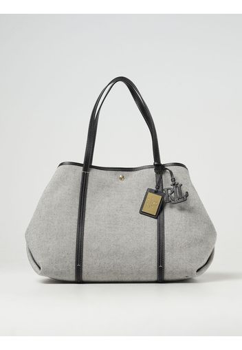 Borsa Lauren Ralph Lauren in canvas e pelle